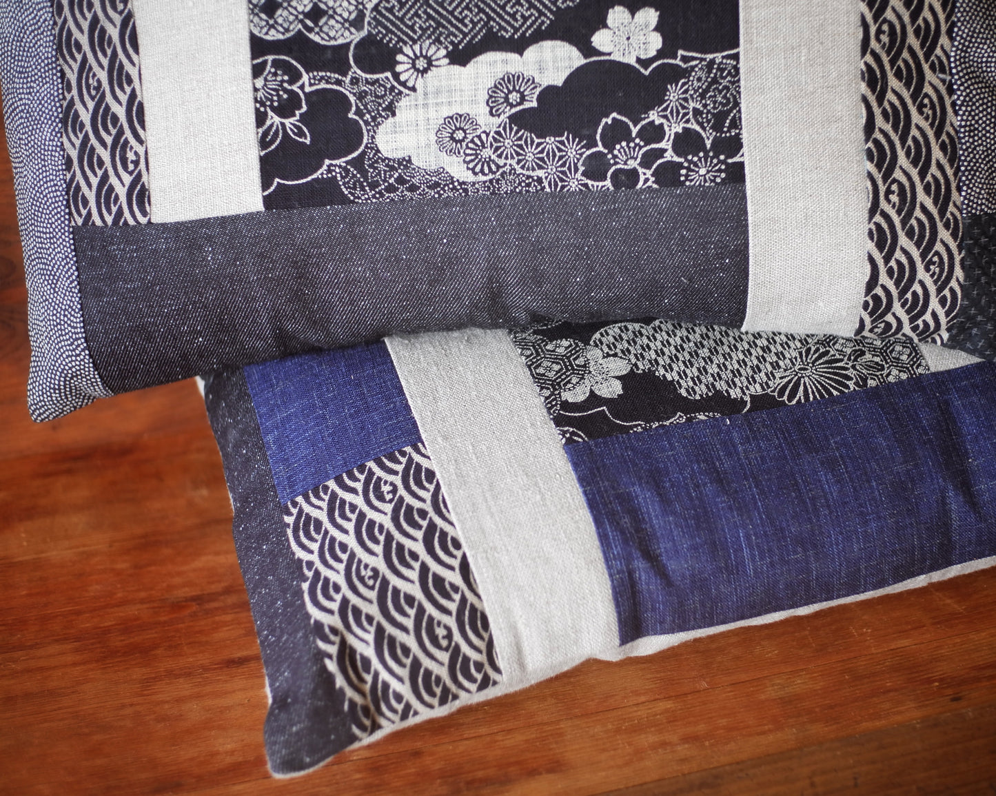Pillow in Japanese Floral