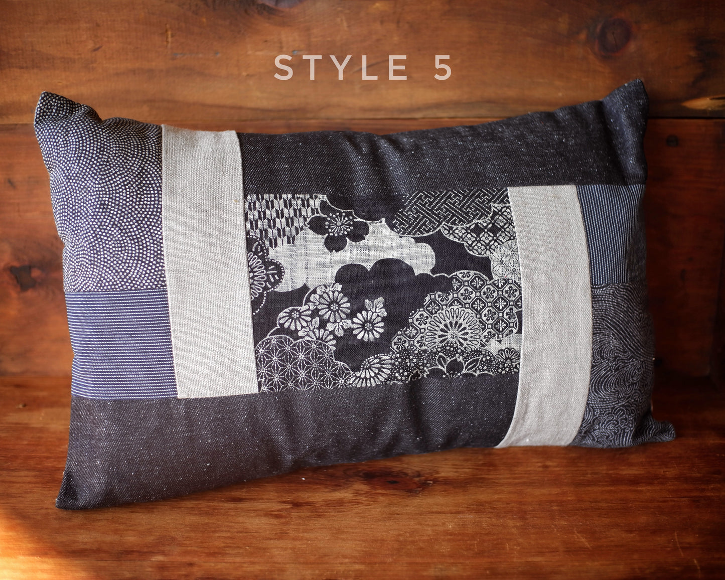 Pillow in Japanese Floral