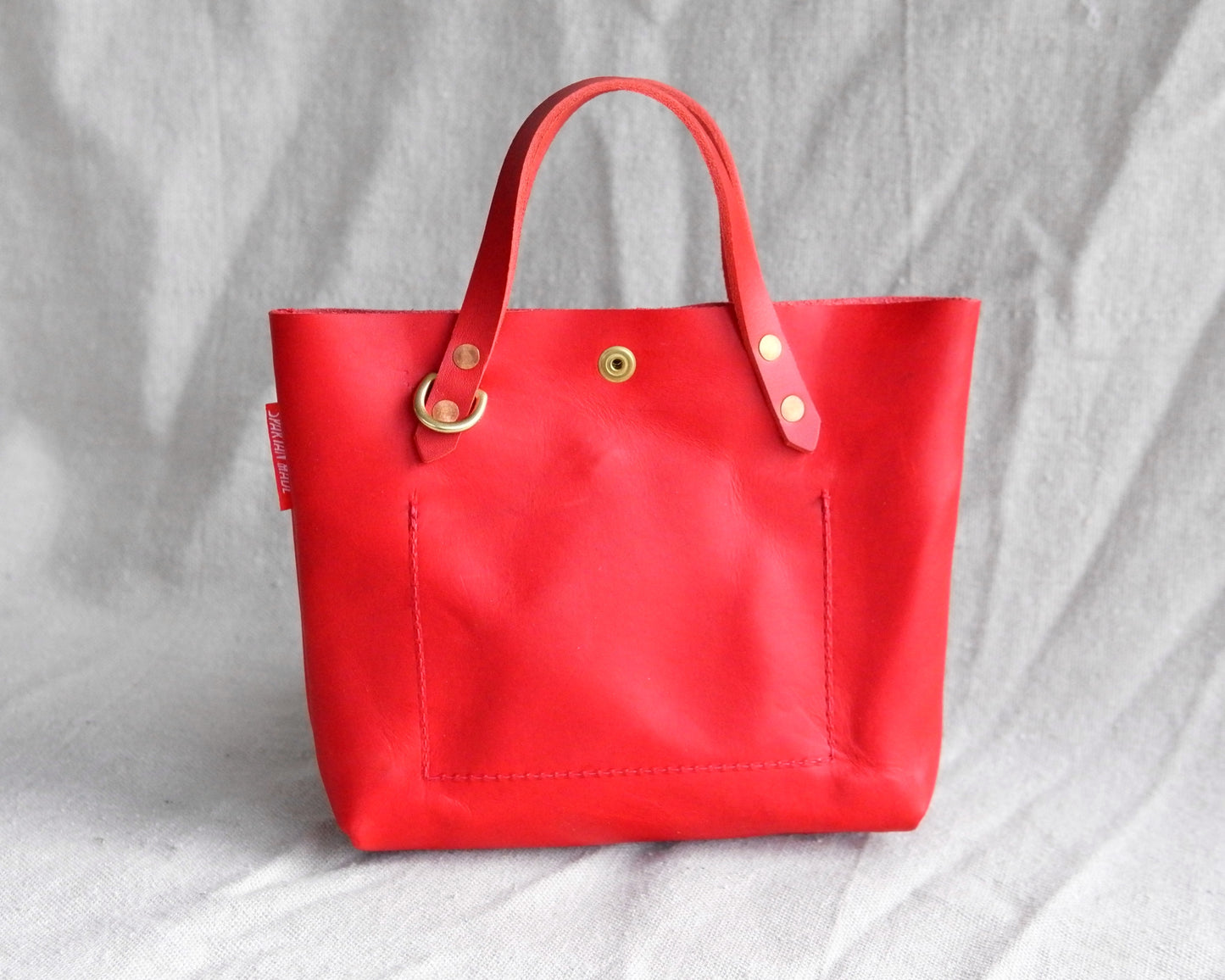 SECONDS Mini Tote in Red