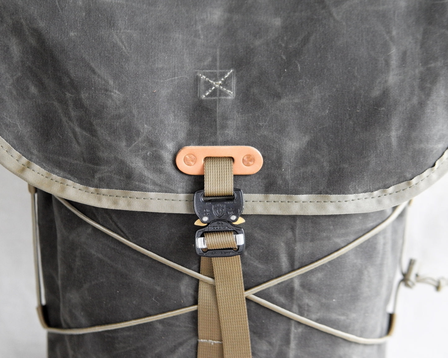 4-D Rucksack in Waxed Olive