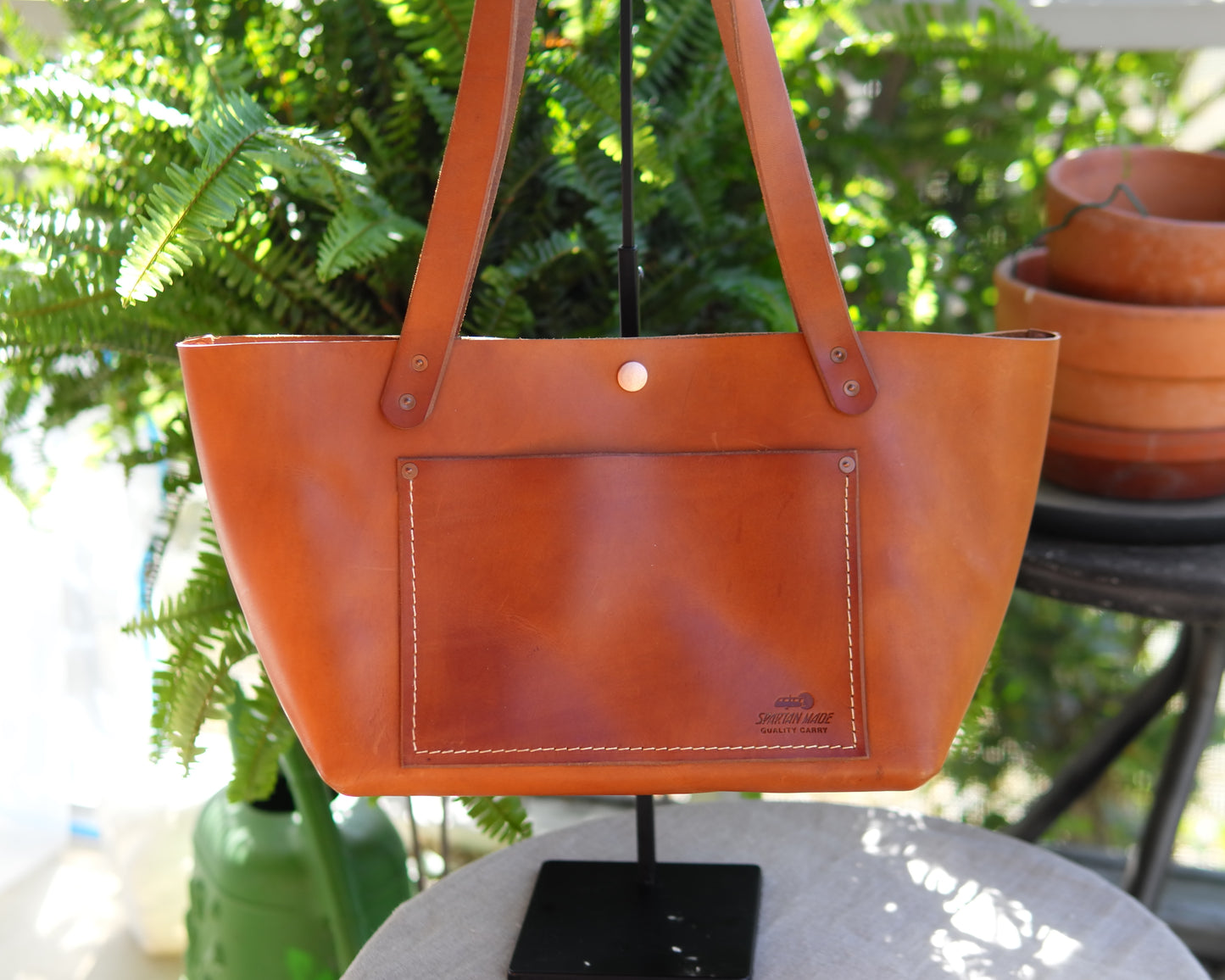 The Original Leather Market Tote