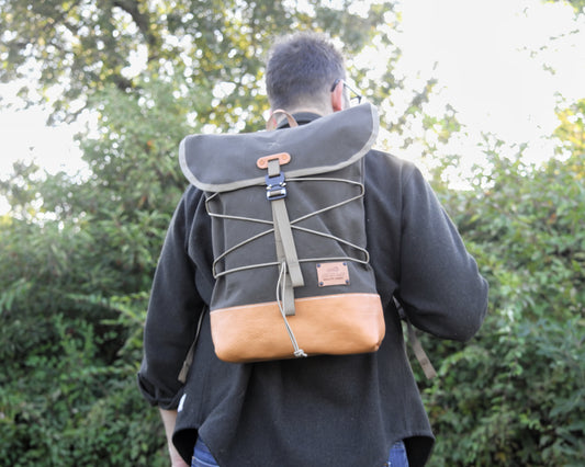 4-D Rucksack in Olive