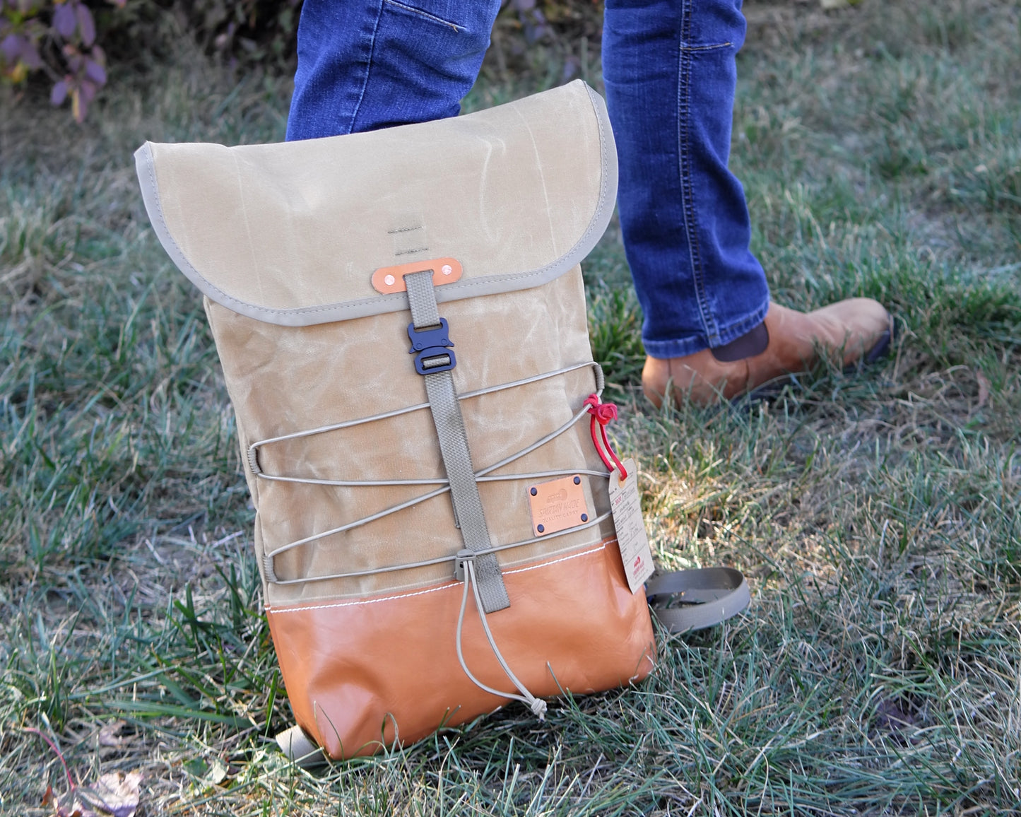 4-D Rucksack in Wheat