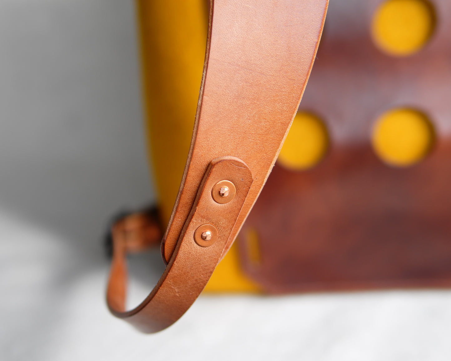 4-D Rucksack in Ochre Felt