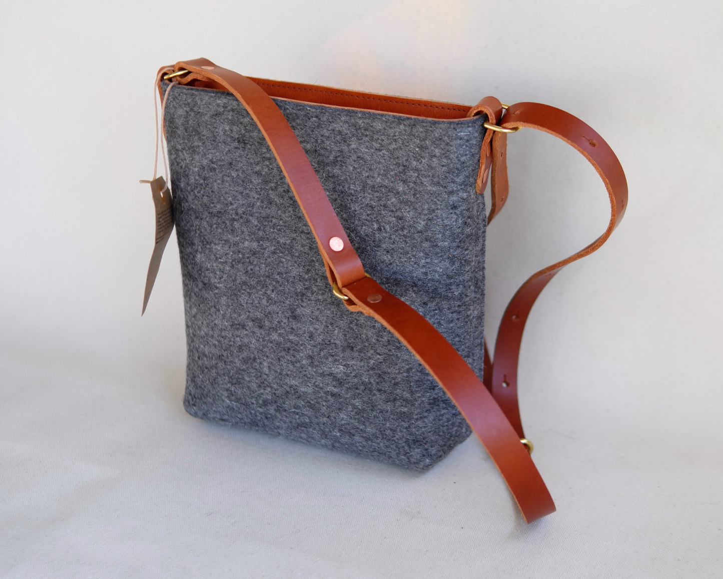 Substation Tote in Grey Felt