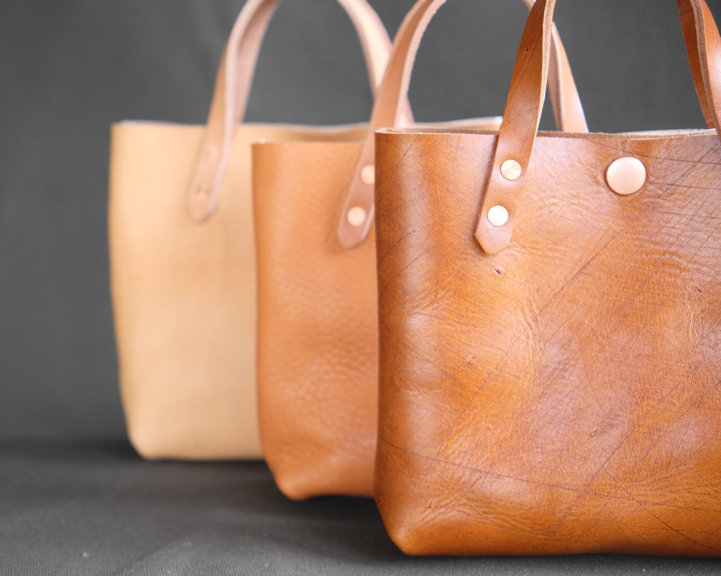 Mini Tote in Light Etruscan Brown