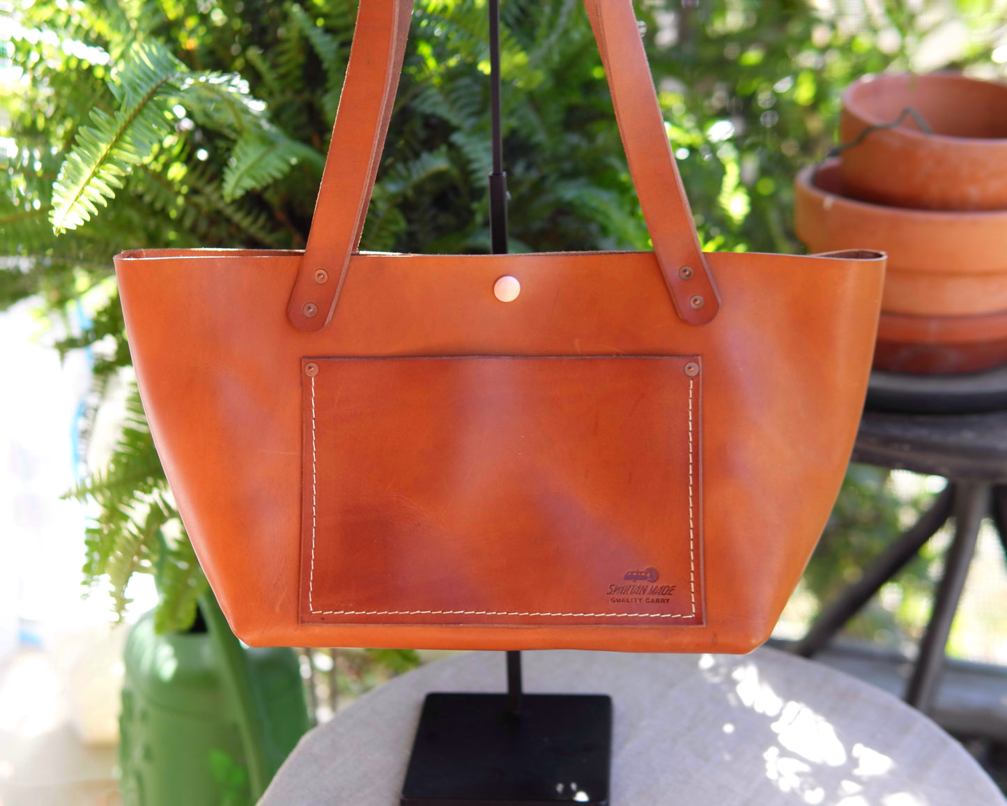 The Original Leather Market Tote