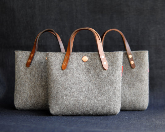Mini Tote in Felt