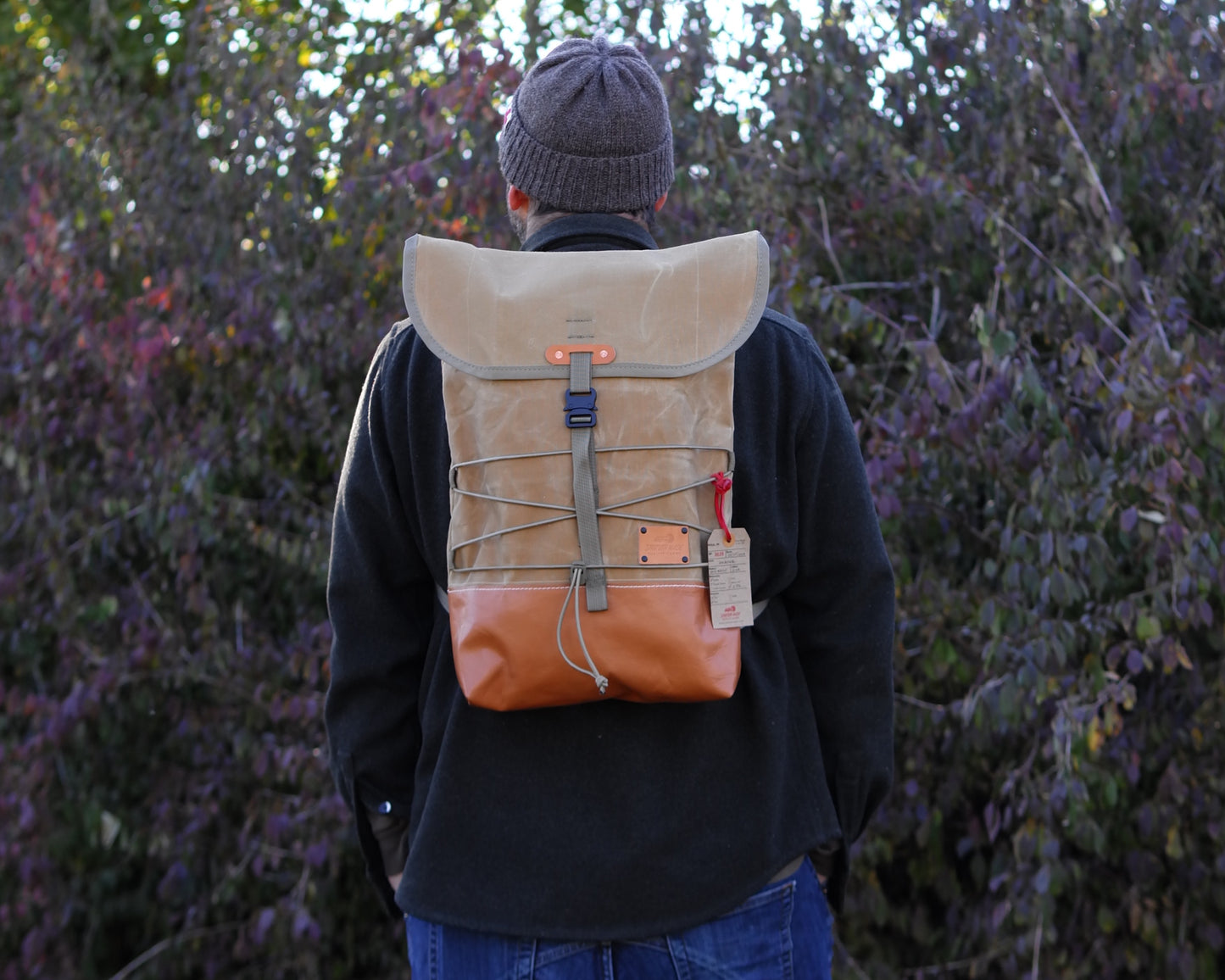 4-D Rucksack in Wheat