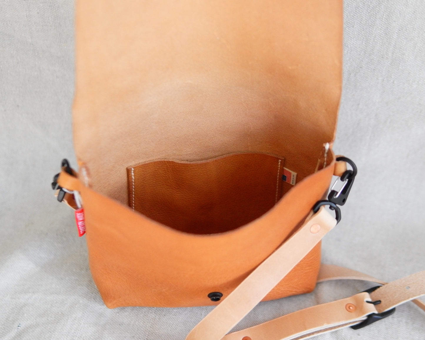 Sacoche in Oiled Natural