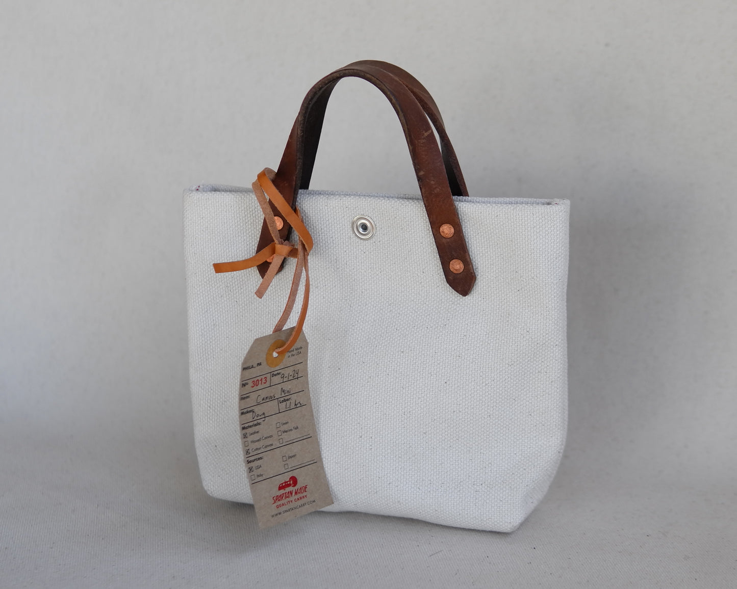 Mini Tote in Canvas