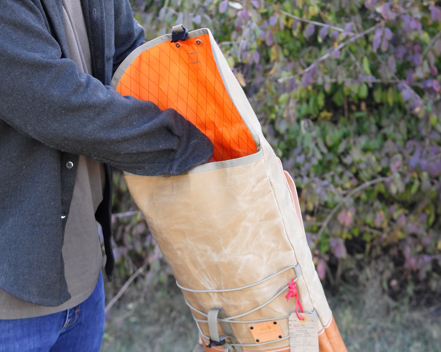 4-D Rucksack in Wheat