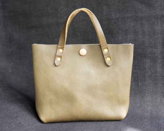 Mini Tote in Grigio