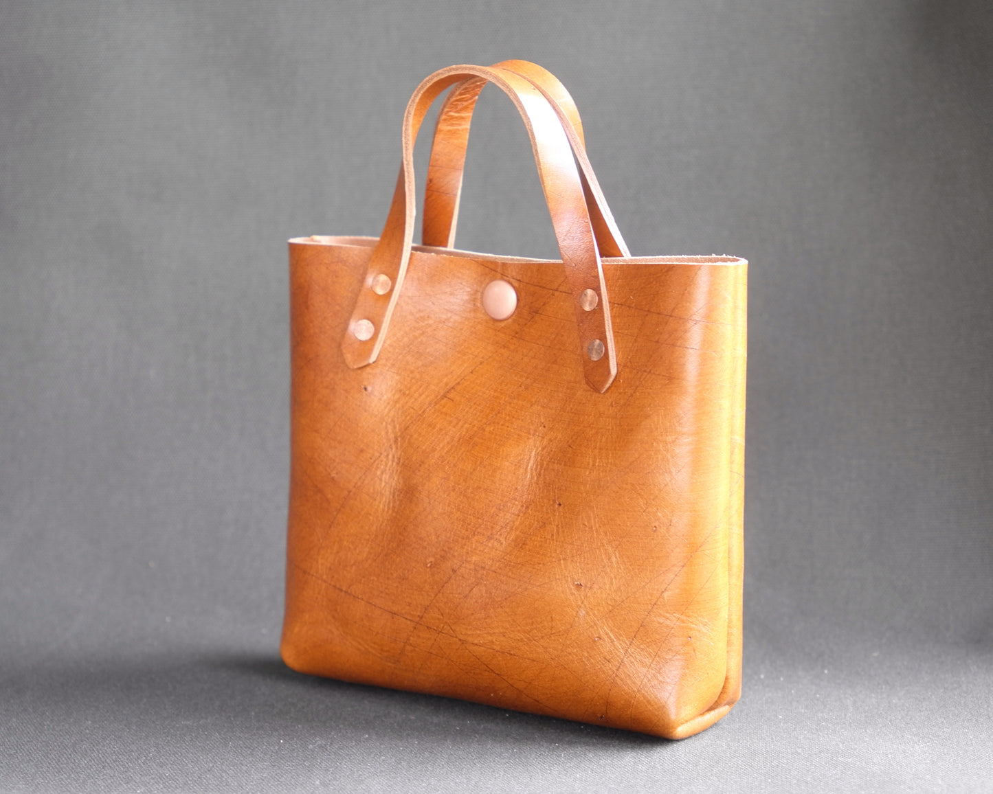 Mini Tote in Light Etruscan Brown