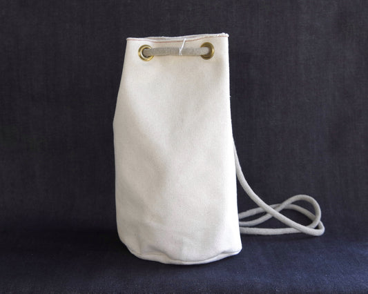 SECONDS Bucket Bag in White