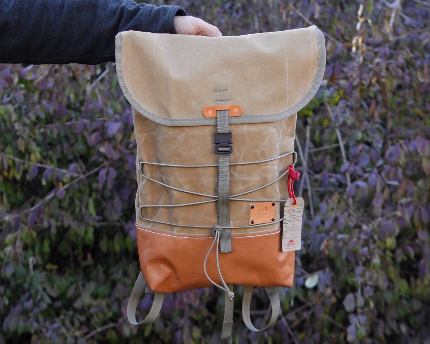 4-D Rucksack in Wheat