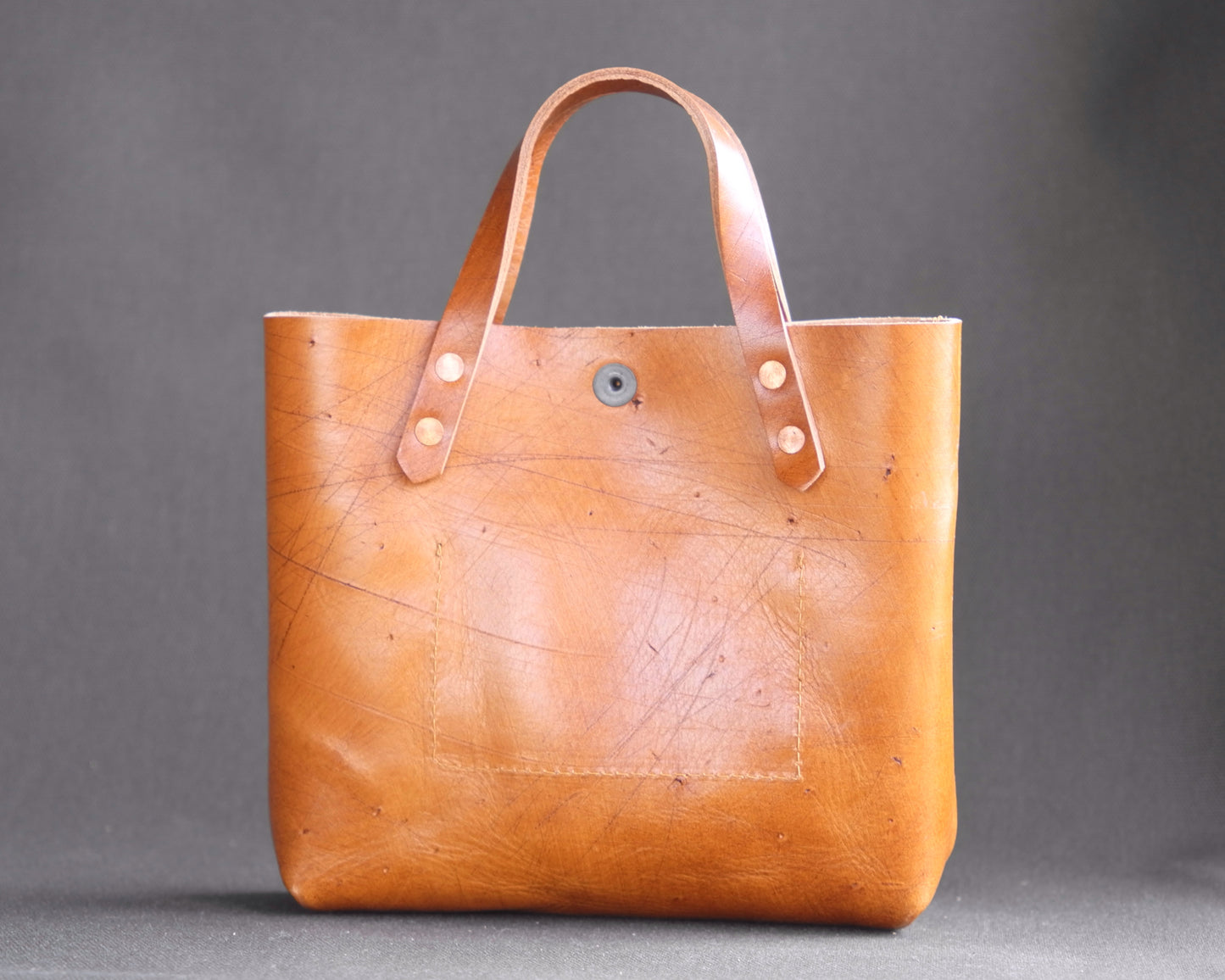 Mini Tote in Light Etruscan Brown