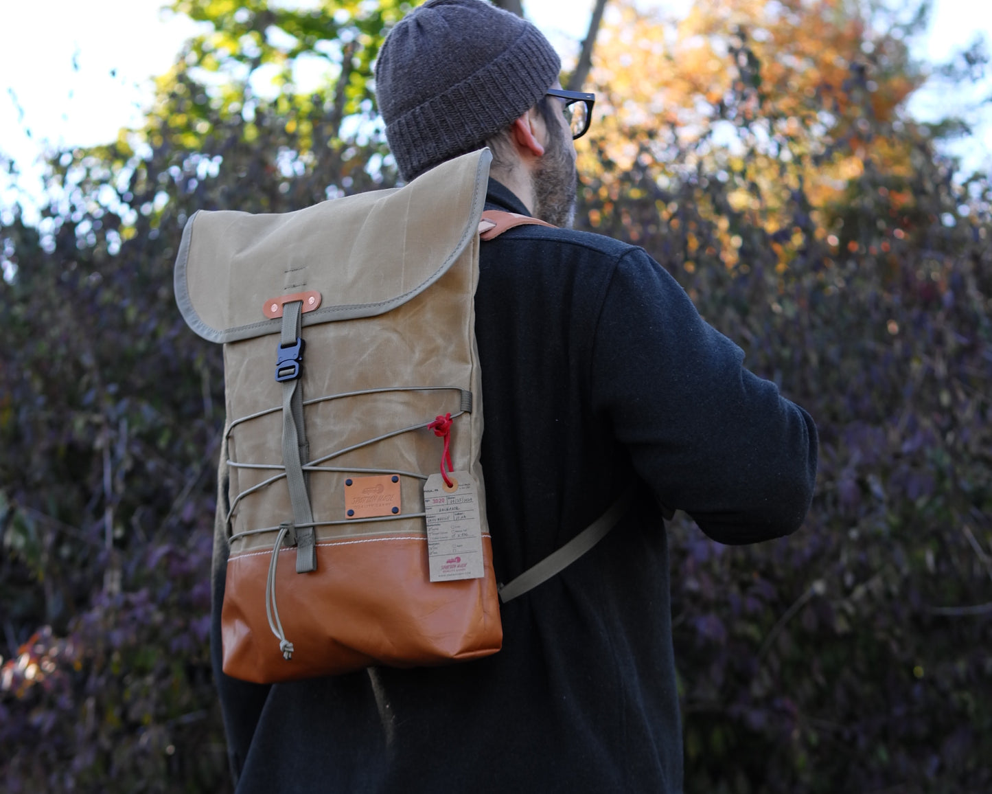 4-D Rucksack in Wheat