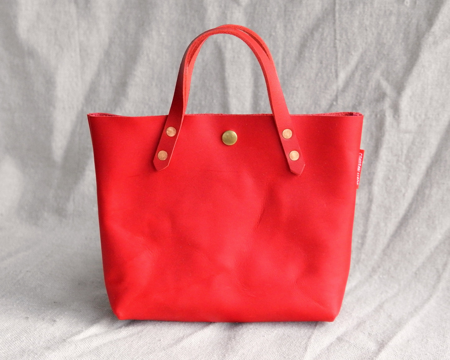 SECONDS Mini Tote in Red