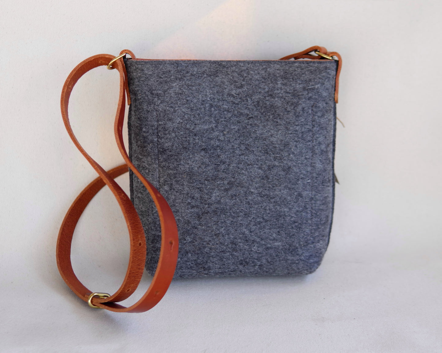 Substation Tote in Grey Felt