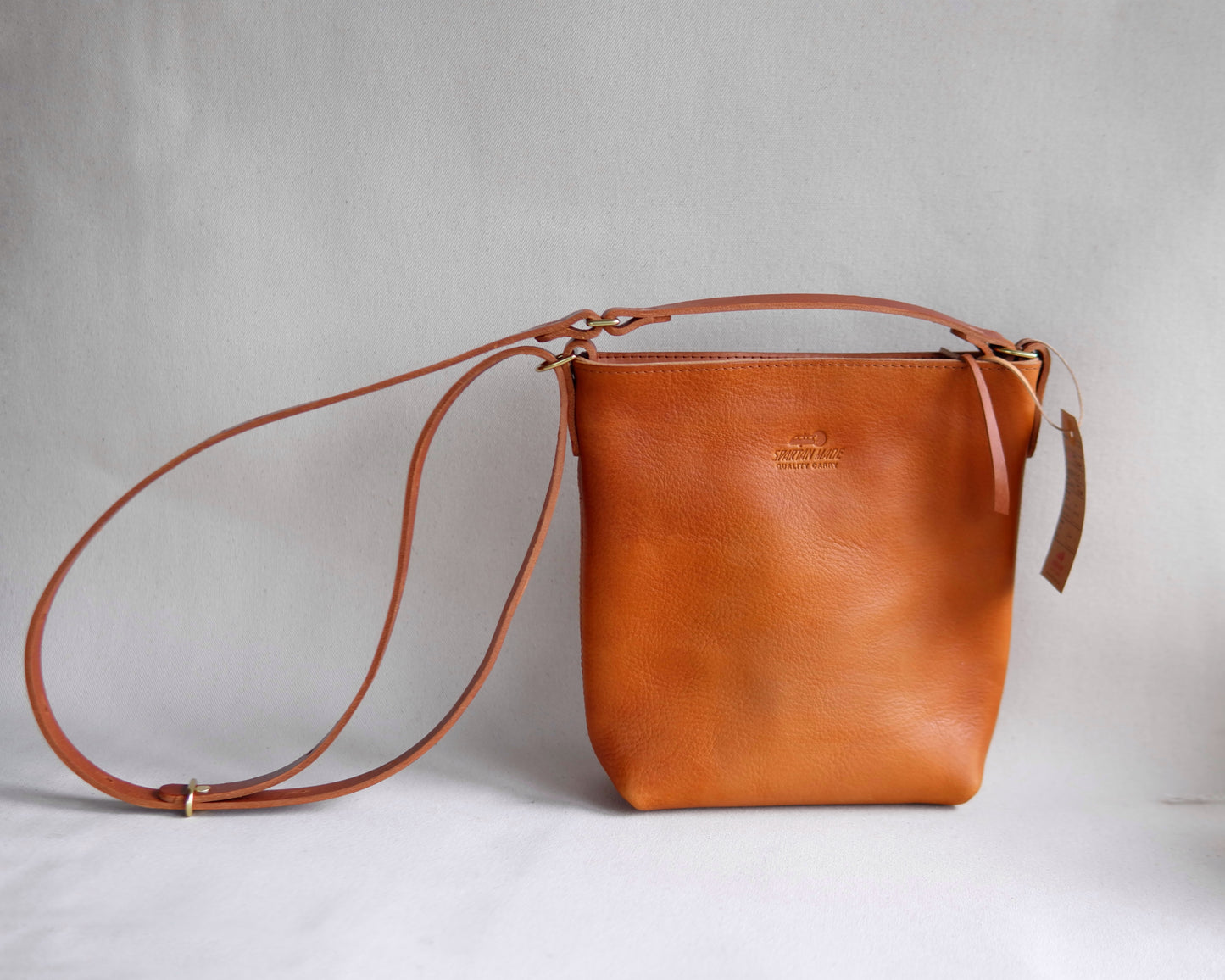 Substation Tote in Tumbled Tan