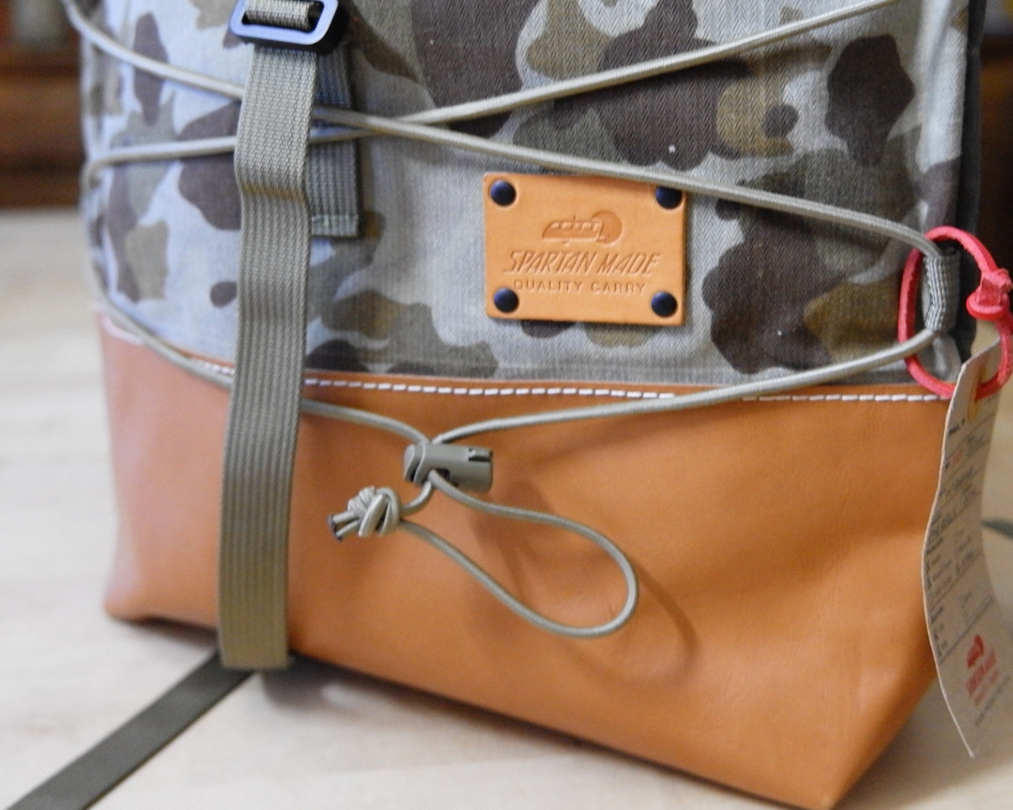 4-D Rucksack in Waxed Camo