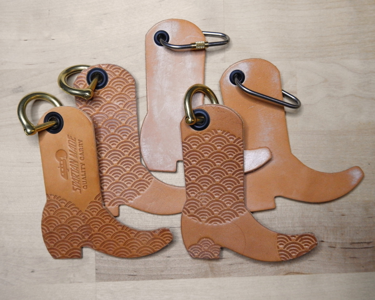 Cowboy Boot Keychain