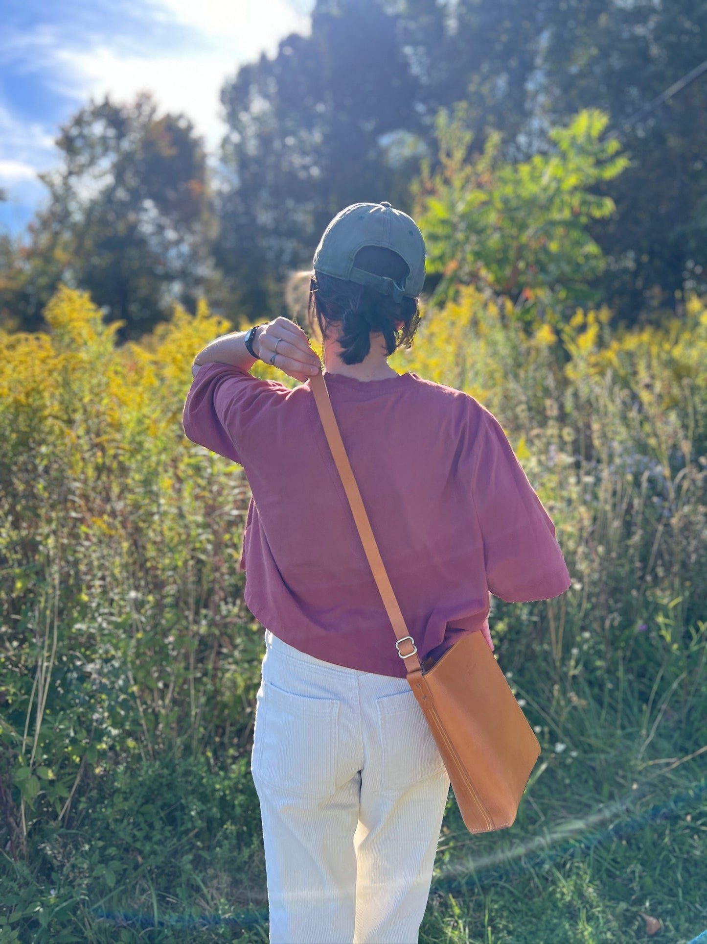 Substation Tote in Caramel