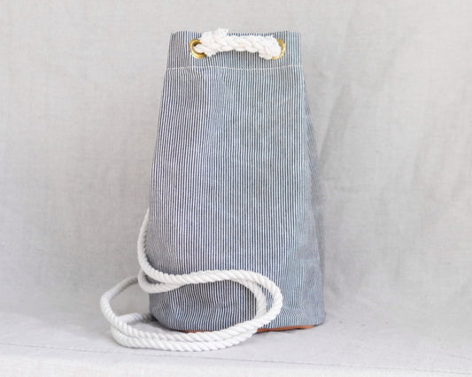 Bucket Bag in Engineer Stripe