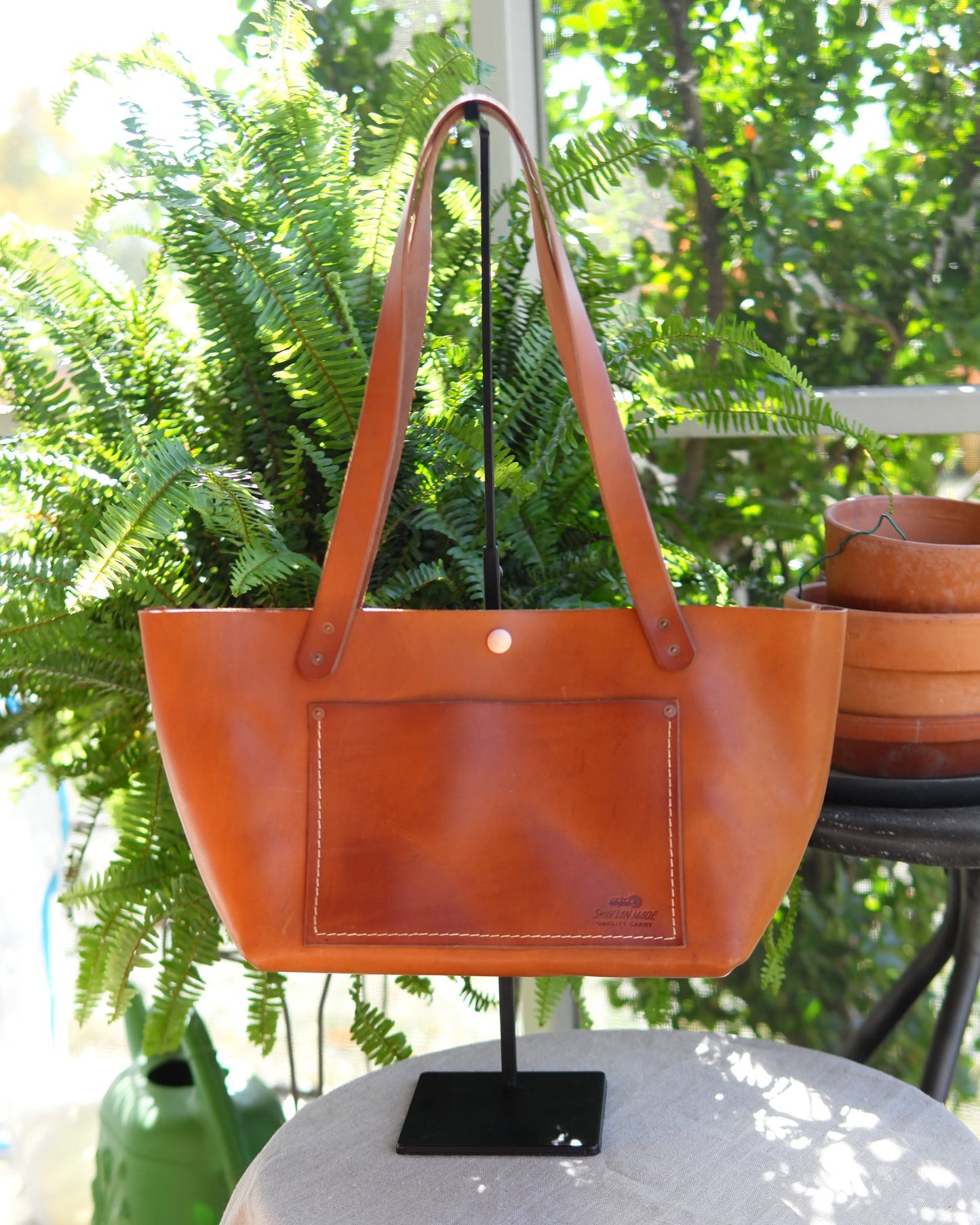 The Original Leather Market Tote