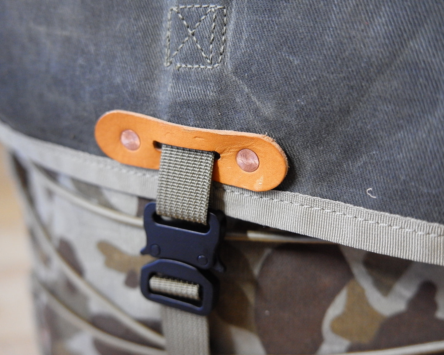 4-D Rucksack in Waxed Camo