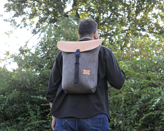 4-D Rucksack in Felt
