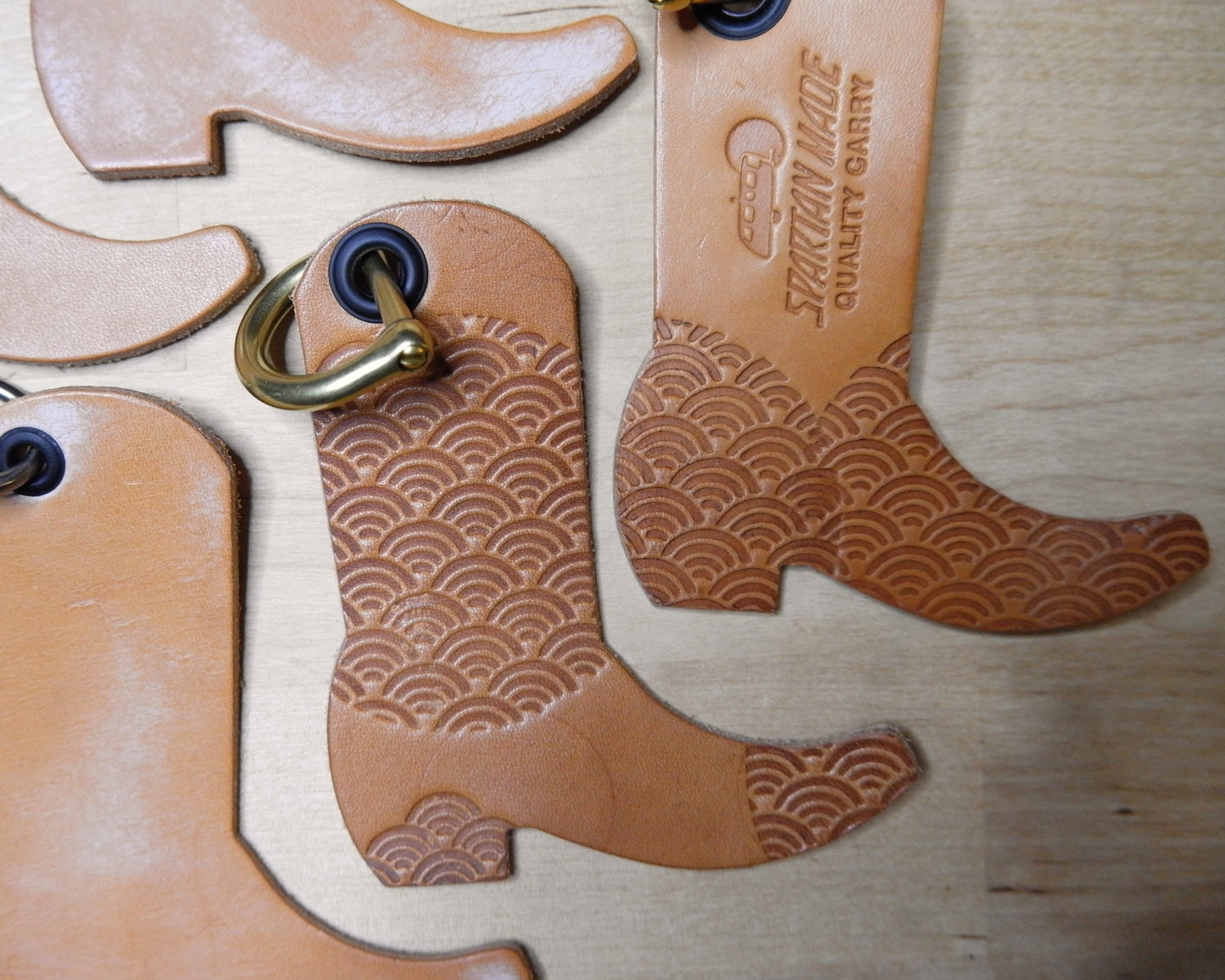 Cowboy Boot Keychain