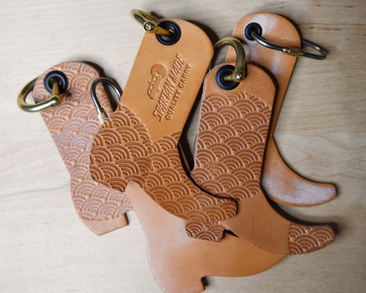 Cowboy Boot Keychain