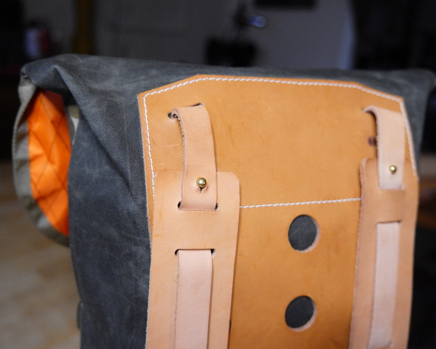 4-D Rucksack in Waxed Camo