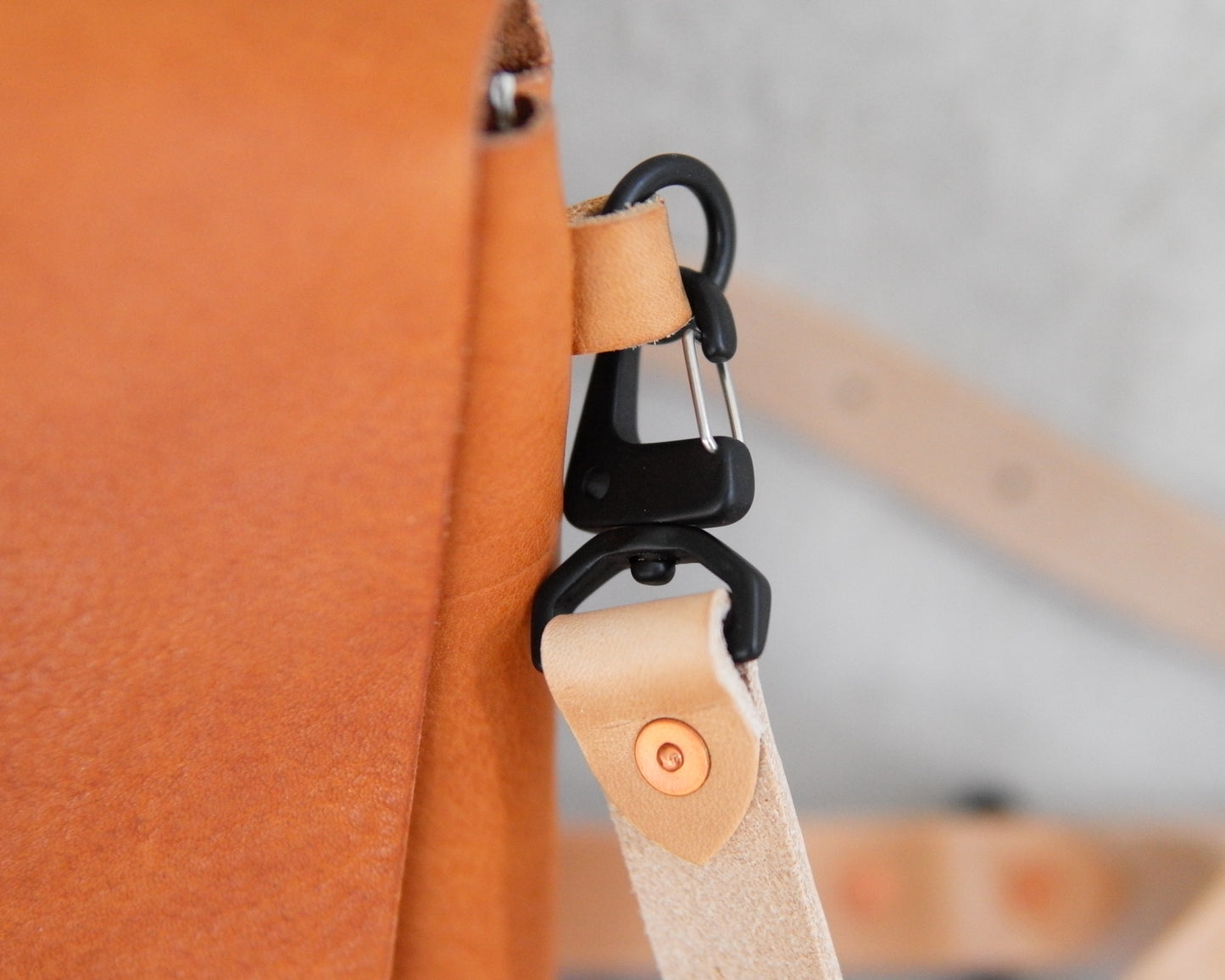 Sacoche in Oiled Natural