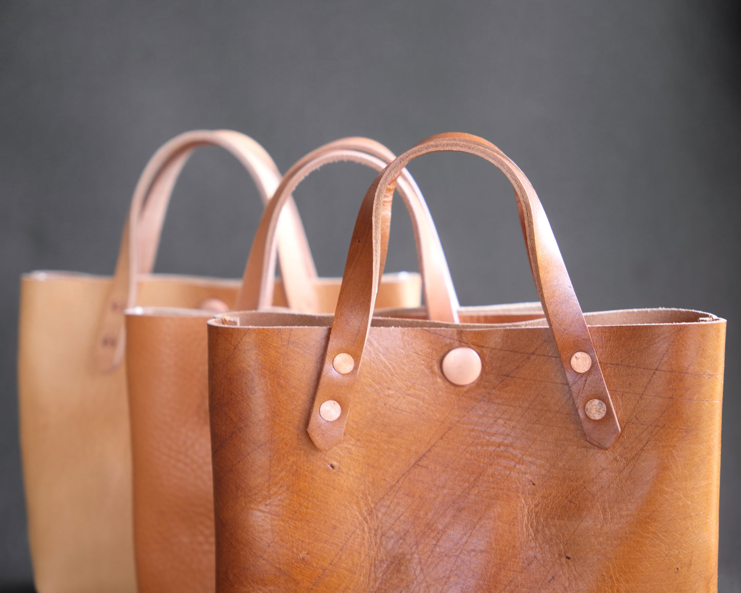 Mini Tote in Light Etruscan Brown