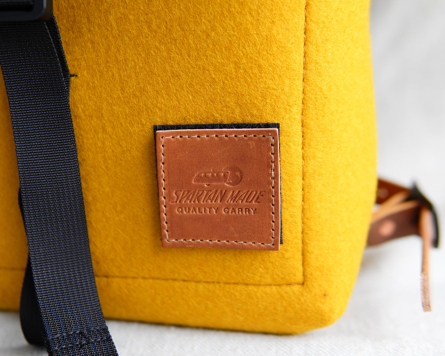 4-D Rucksack in Ochre Felt