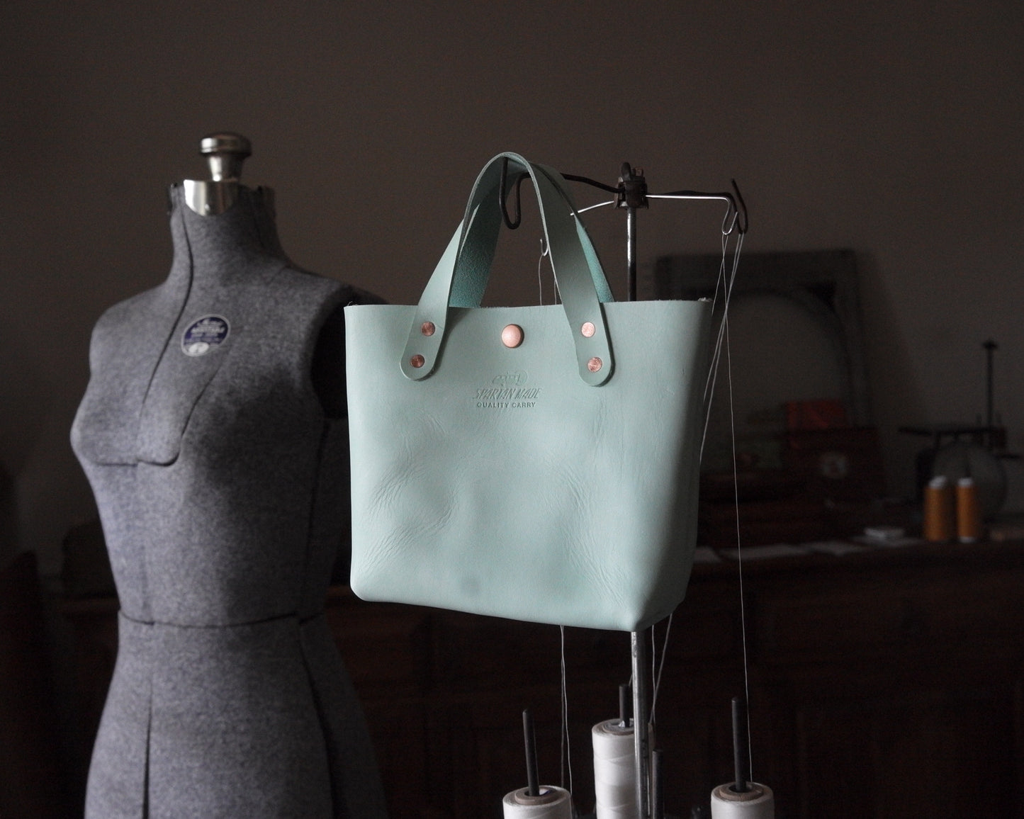 Mini Tote in Mint