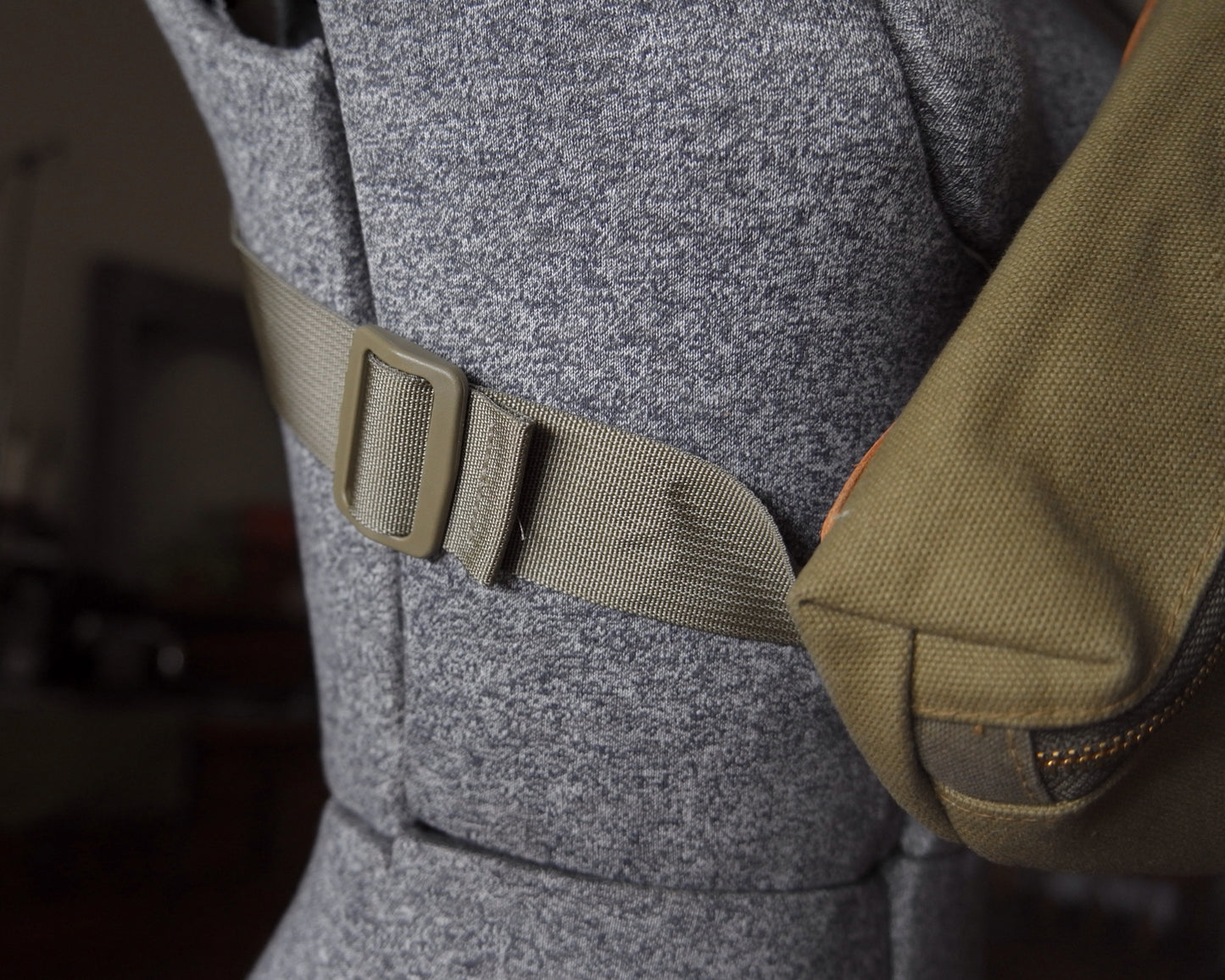 Fanny Pack in Olive Canvas