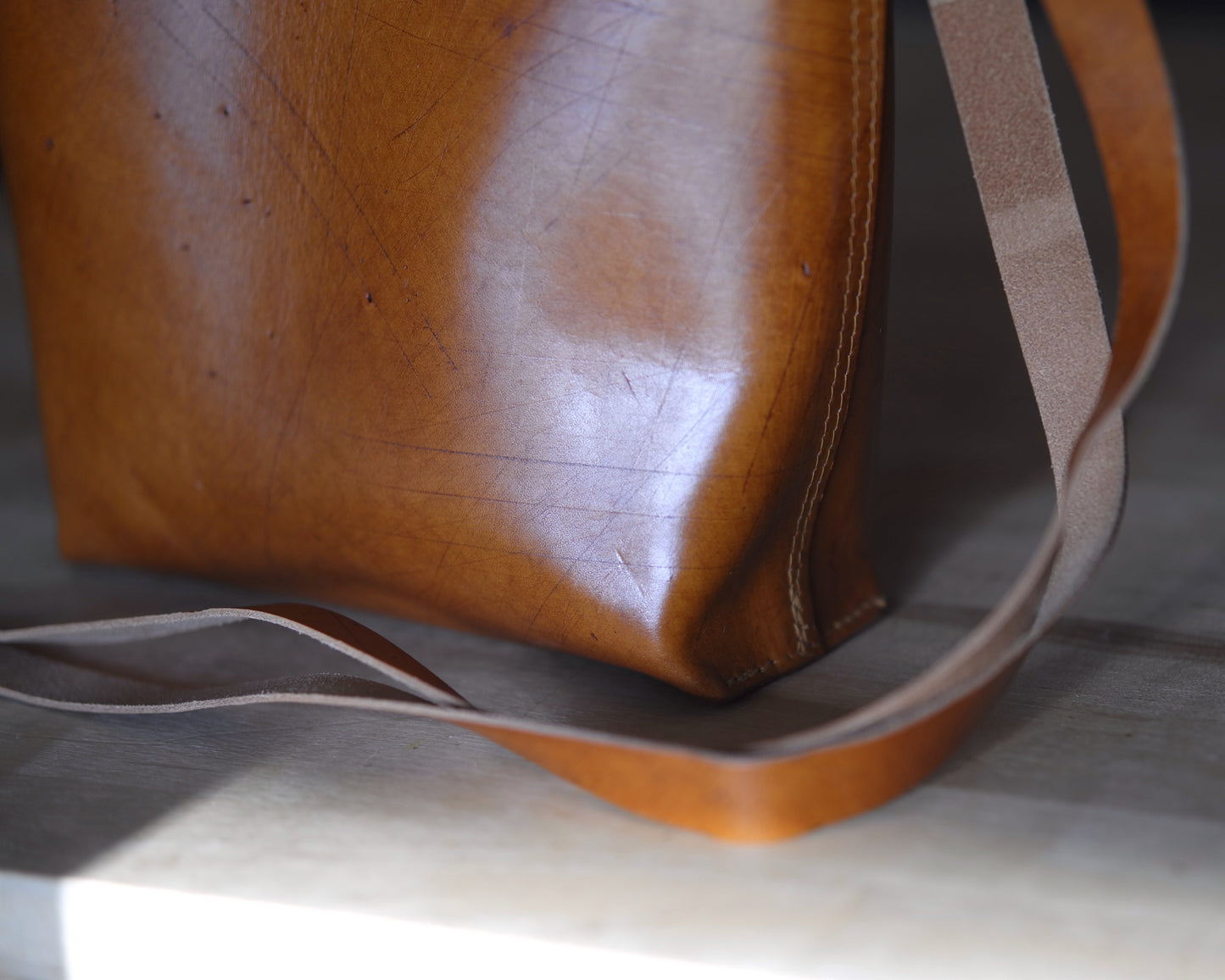 Substation Tote - Light Etruscan Brown Crossbody