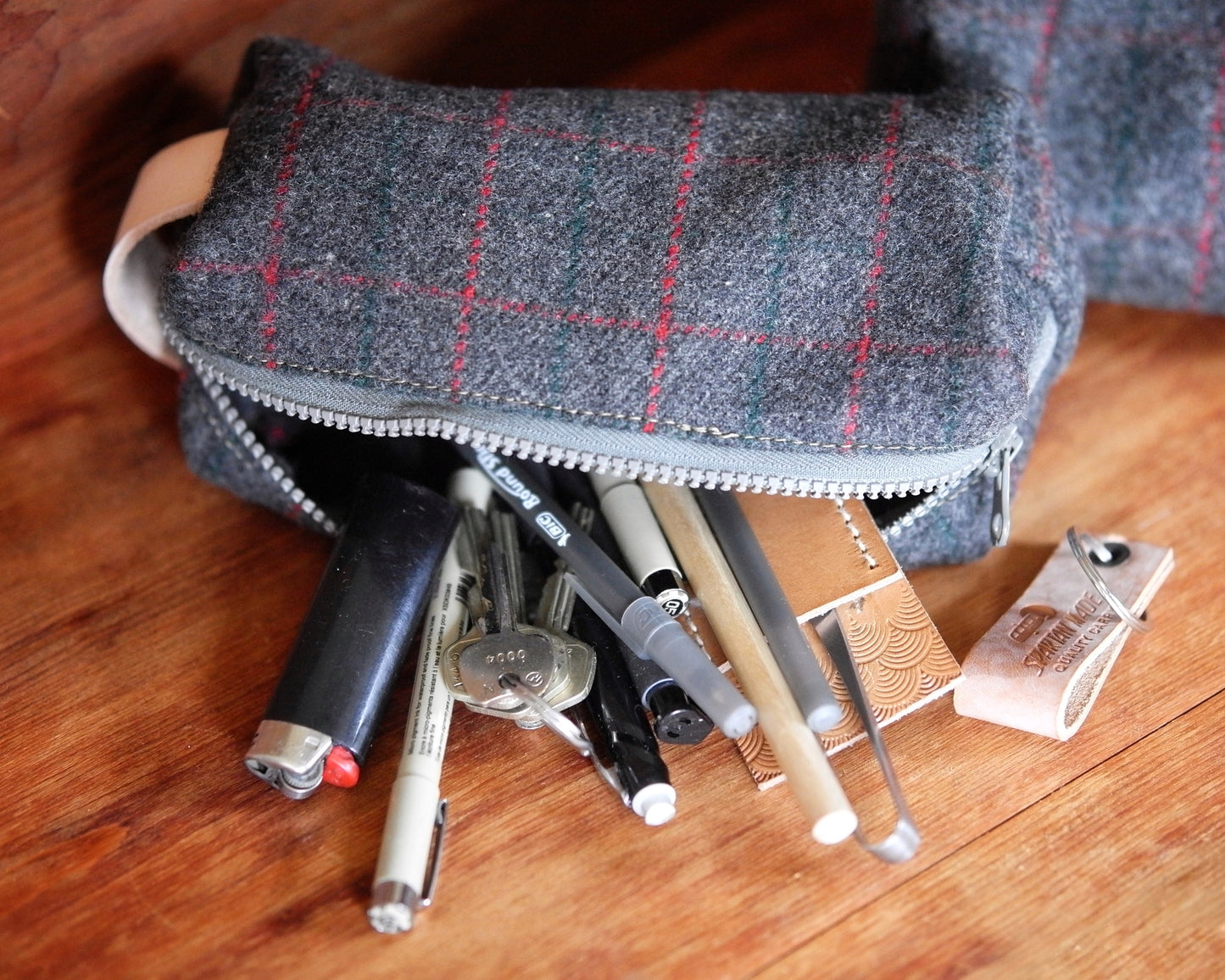 Upcycled Wool Utility Pouch