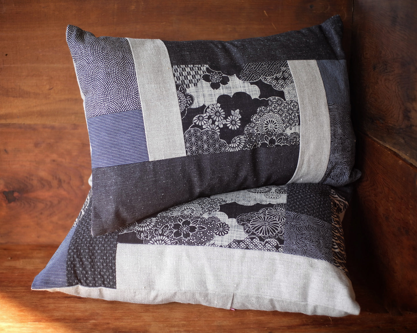 Pillow in Japanese Floral